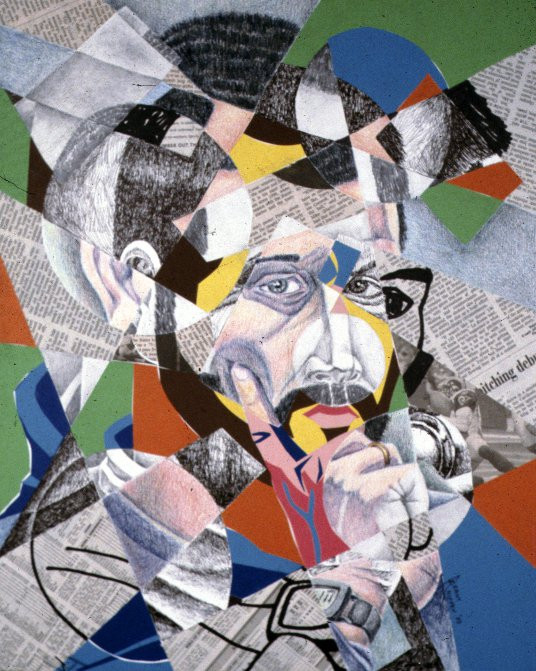 Abstract Self Portrait