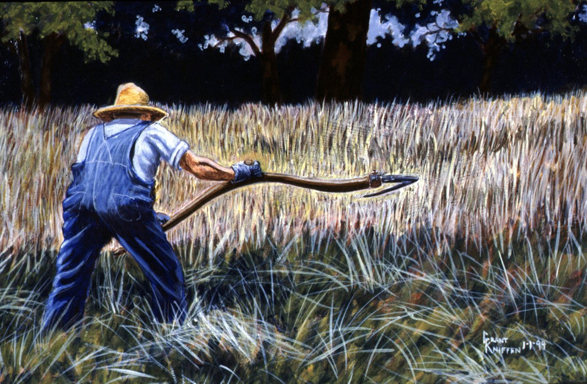 Cutting Hay